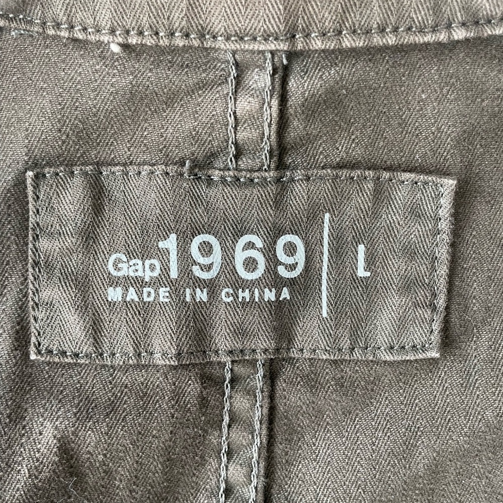 GAP denim jacket / blazer - army green - Picture 2 of 11